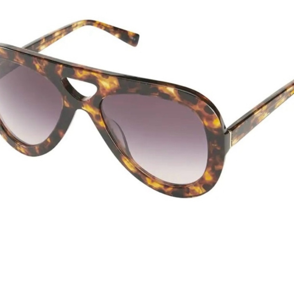 Derek Lam Brown Tortoise Sunglasses - Picture 8 of 9
